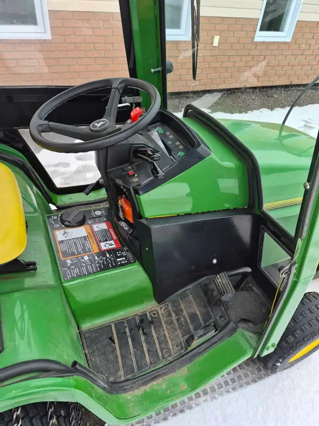 John deere425 hydrostatic 20hp liquide,power stering,chauffage, - Photo 4