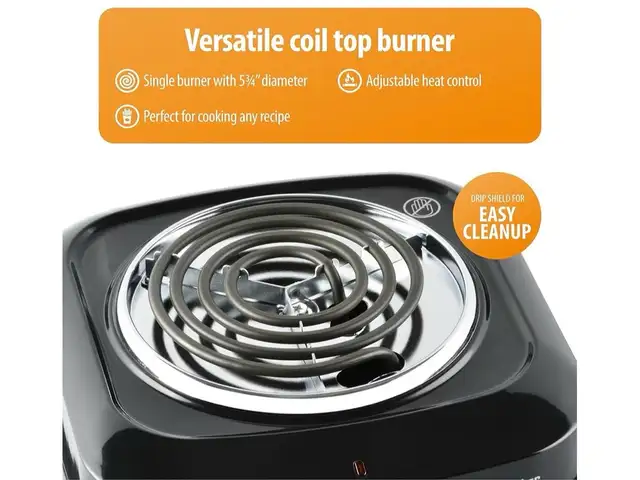 Toastmaster Single Burner Electric Cooktop - Photo 5