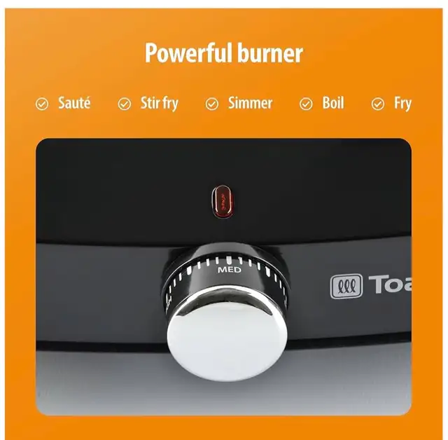 Toastmaster Single Burner Electric Cooktop - Photo 6