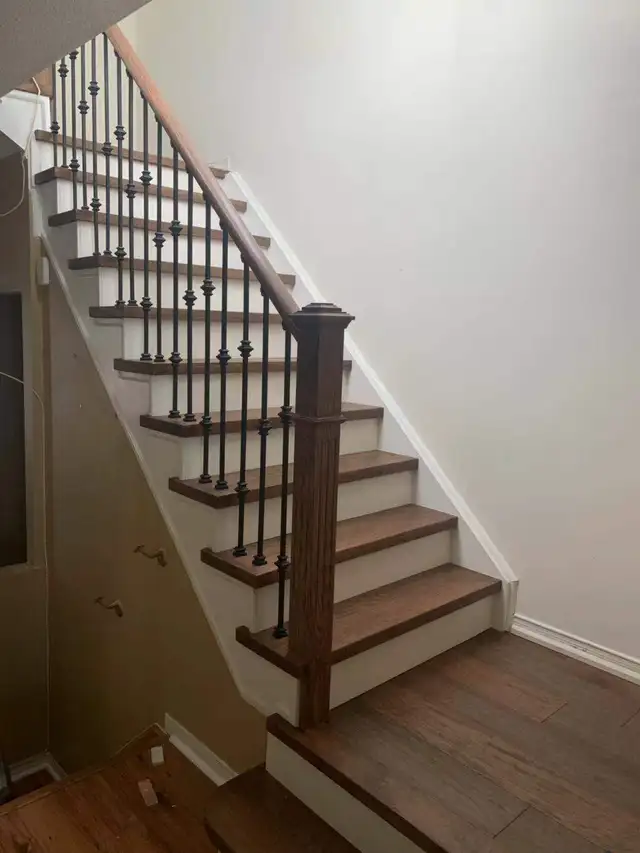 Professional Stair Case & Flooring Installation - Photo 7