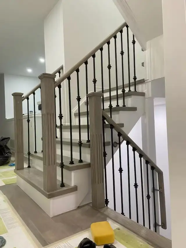 Professional Stair Case & Flooring Installation - Photo 8