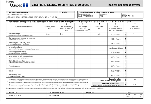 Permis d'Alcool : Tel 514 831 5894 - Photo 2
