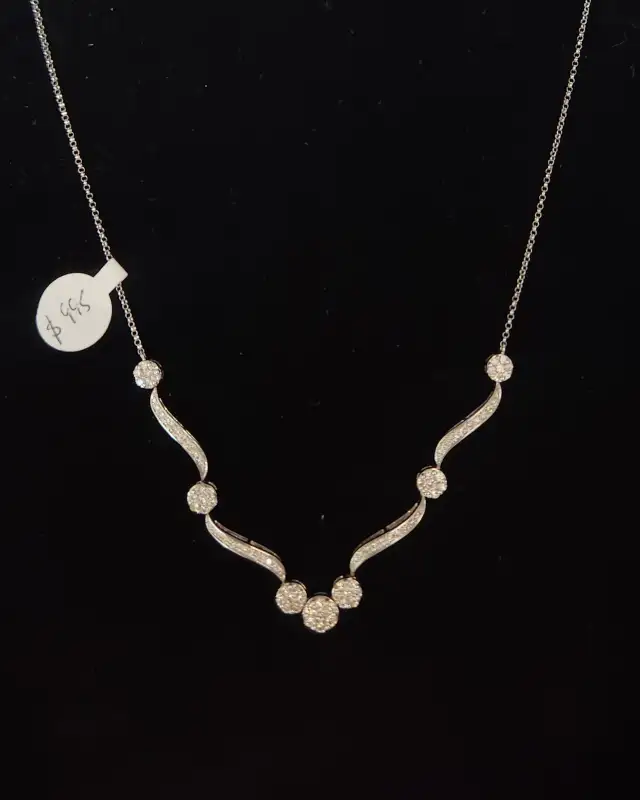 10k / 14k / 18k Gold Necklaces with Pendants, Diamonds - Photo 9