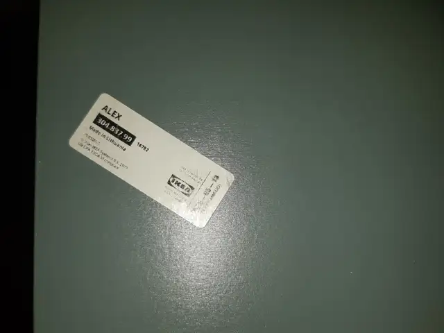 Ikea Bureau Alex / Ikea Alex Desk - Photo 6