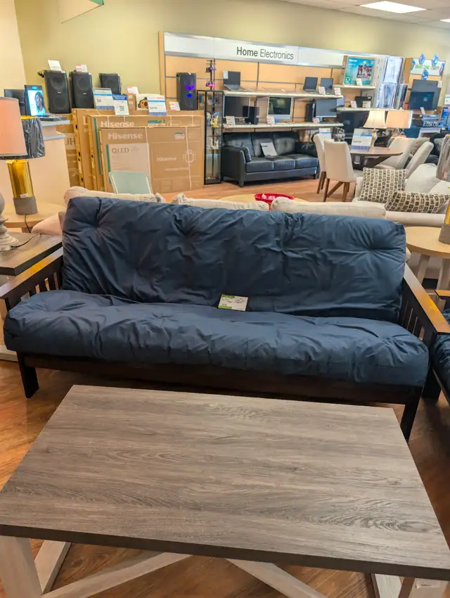 2 FUTONS AVAILABLE STARTING AT 199  TAX REDUCED TO CLEAR!!