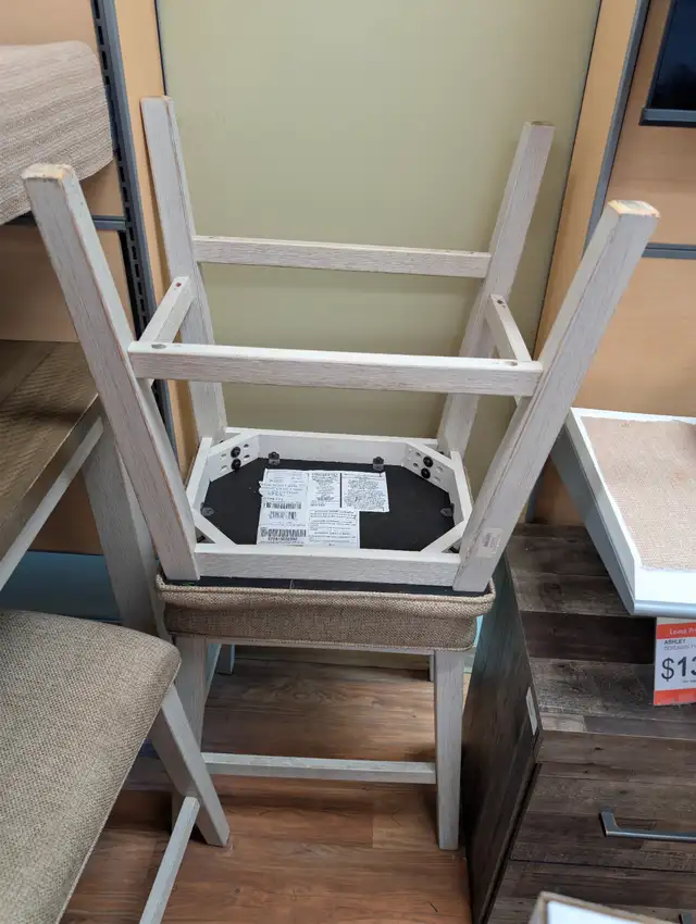 ASHLEY SKEMPTON DINETTE WITH 4 STOOLS REDUCED TO CLEAR $250 TAX - Photo 2