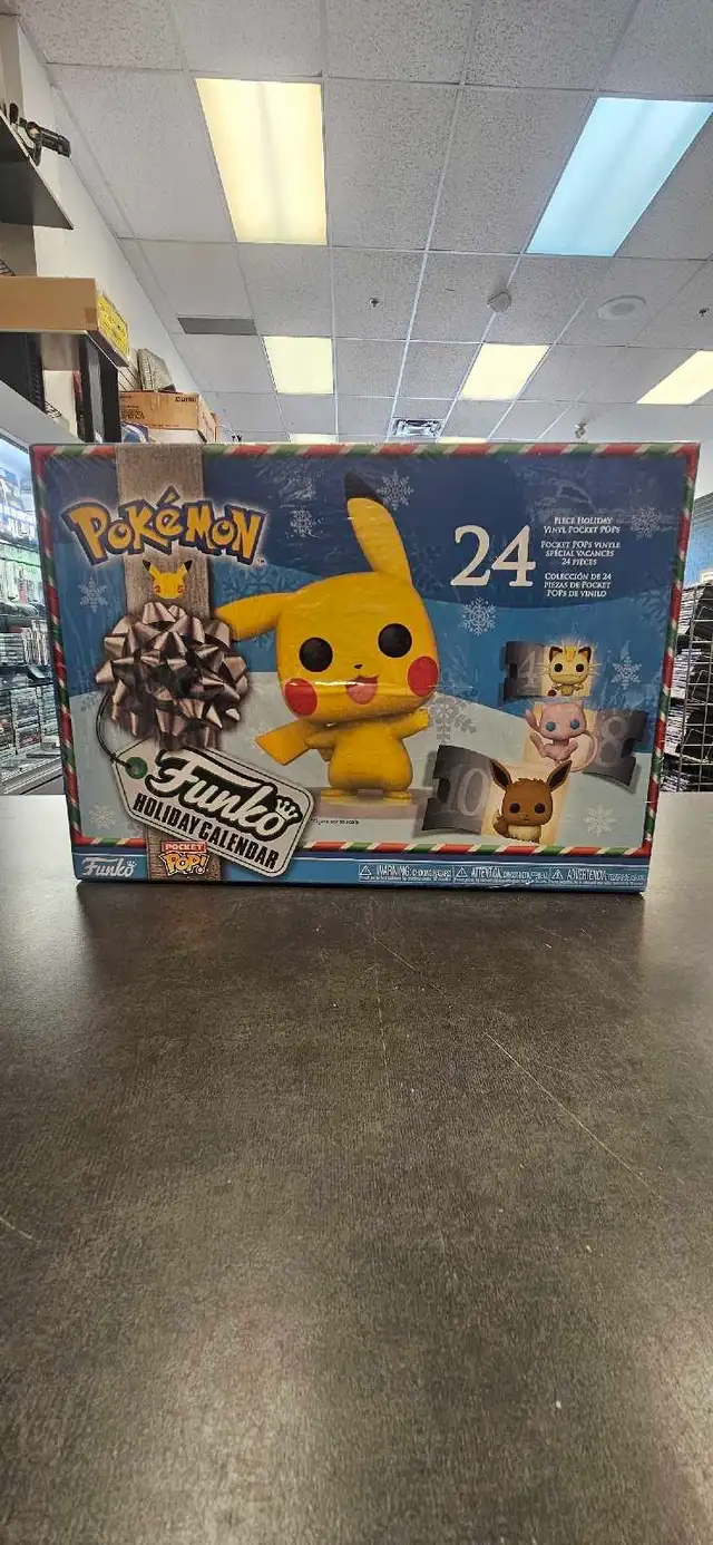 Pokémon Holiday Calendar NEW