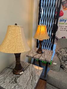 ASHLEY FURNITURE LAMPS REDUCED TO CLEAR!! STARTING AT $30  TAX