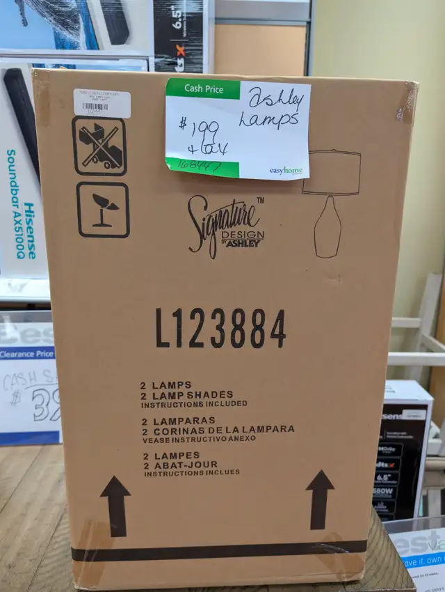 ASHLEY FURNITURE LAMPS REDUCED TO CLEAR!! STARTING AT $30  TAX - Photo 2