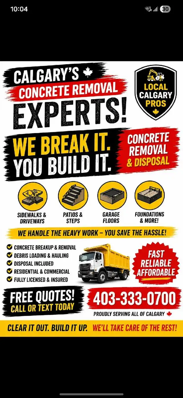 Concrete removal ASPHALT Disposal - Photo 2