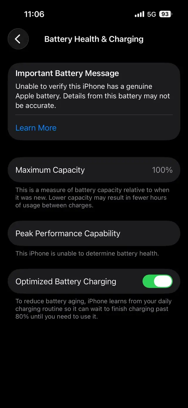 IPhone 14 Pro 256GB Grey- 100 % Battery Unlocked - Photo 8