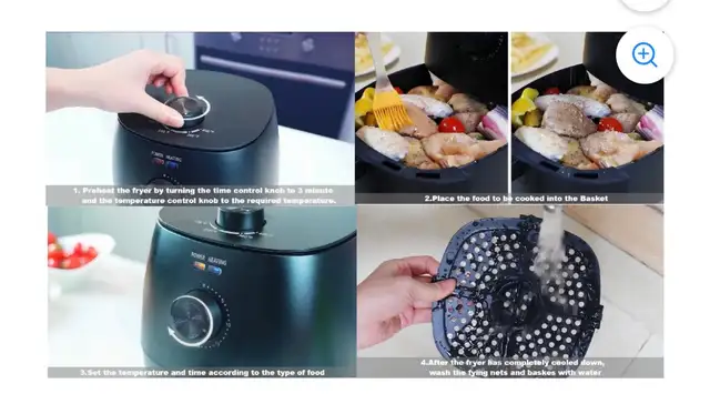 Compact Air Fryer – 2.2 Qt, - Photo 5