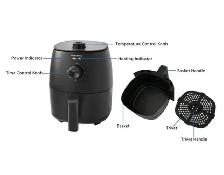 Compact Air Fryer – 2.2 Qt, - Photo 7