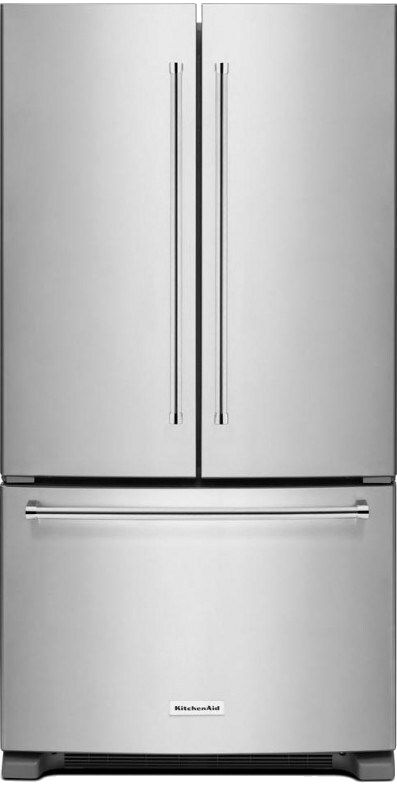 Kitchenaid KRFF305ESS 36' Standard Depth French Door Fridge 25.2 - Photo 2