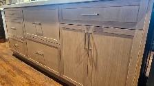 MAPLE SOLID WOOD & HDF KITCHEN CABINETS--BEST PRICE Guaranteed
