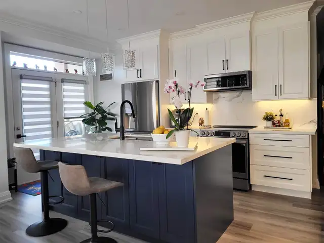 MAPLE SOLID WOOD & HDF KITCHEN CABINETS--BEST PRICE Guaranteed - Photo 3