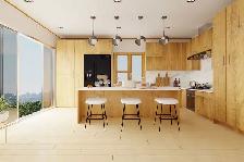 MAPLE SOLID WOOD & HDF KITCHEN CABINETS--BEST PRICE Guaranteed - Photo 4