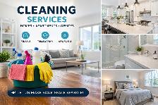 Cleaning Services- Homes, Apartments &  Offices