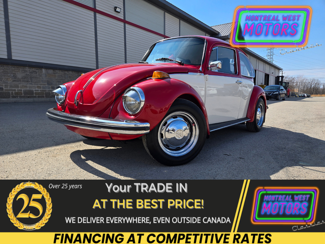 1975 Volkswagen Super Beetle Fully Restored ! Manuelle ! - Photo 4