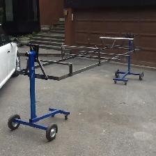 Triumph TR body rotisserie