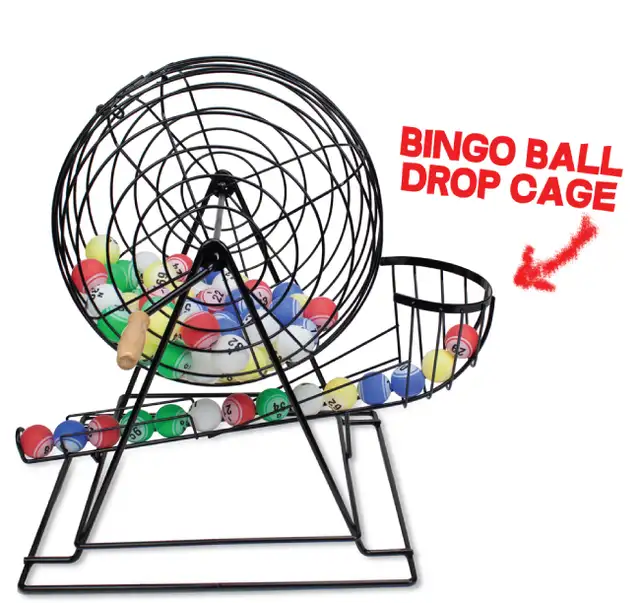Professional Bingo Set w 19' Cage, 1.5' Balls & Masterboard - Photo 3