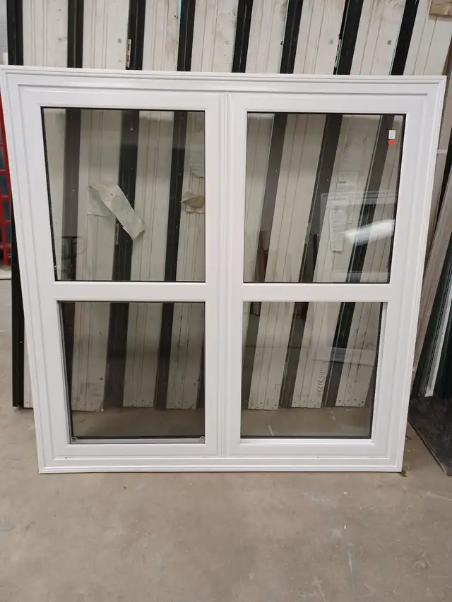 Large Hung Vinyl Window