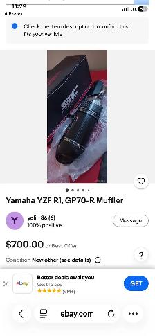 brand, new carbon fiber, exhaust for motorcycle or Dirtbike