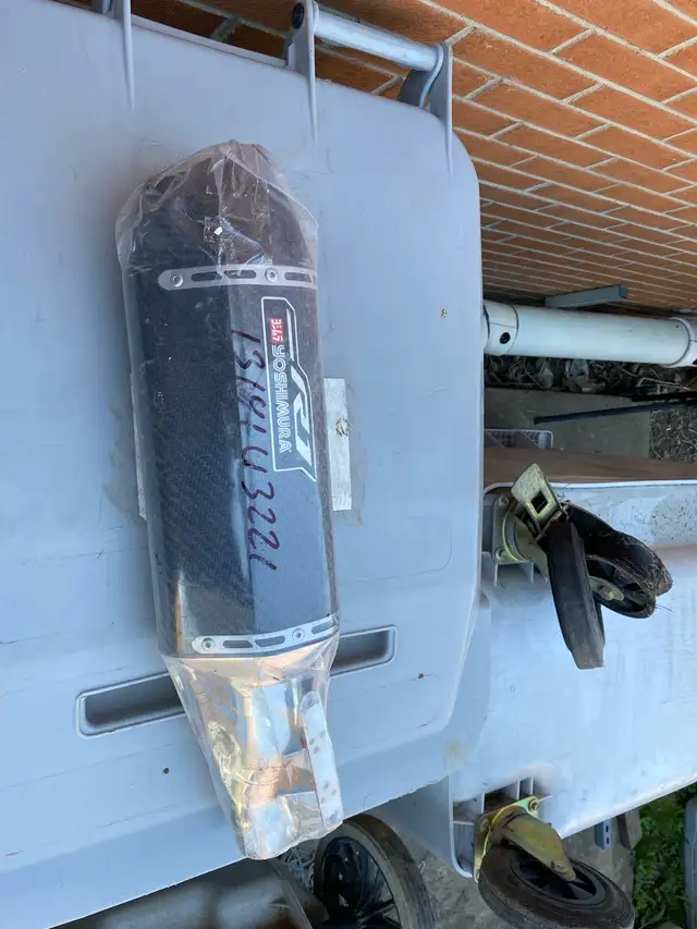 brand, new carbon fiber, exhaust for motorcycle or Dirtbike - Photo 3