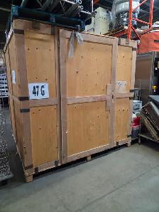 Wooden Storage Vault - Container 7.5' x 7.5' x 7.5' W/Shelves