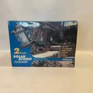 Genesis Solar Accent Lighting 2-Pack with Butterfly Design