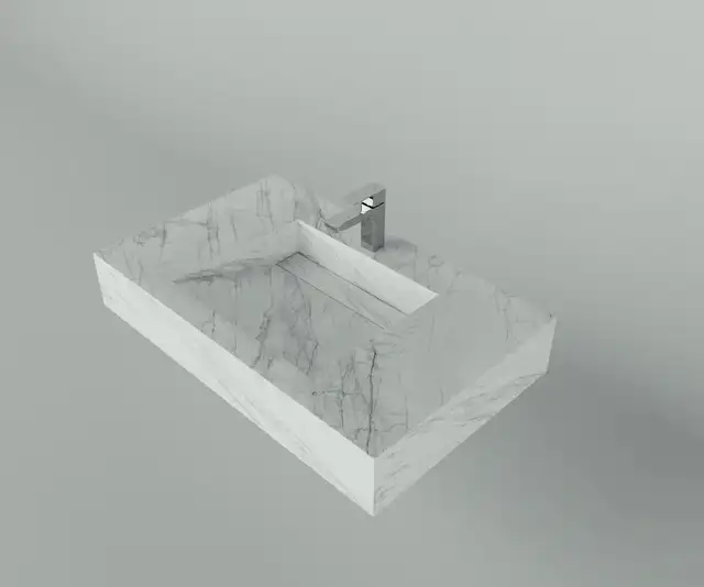 Modern Quartz Counter with Attached Sink - 647-493-4330 - Photo 2