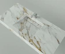 Luxury Quartz Countertop with Integrated Basin - 647-493-4330