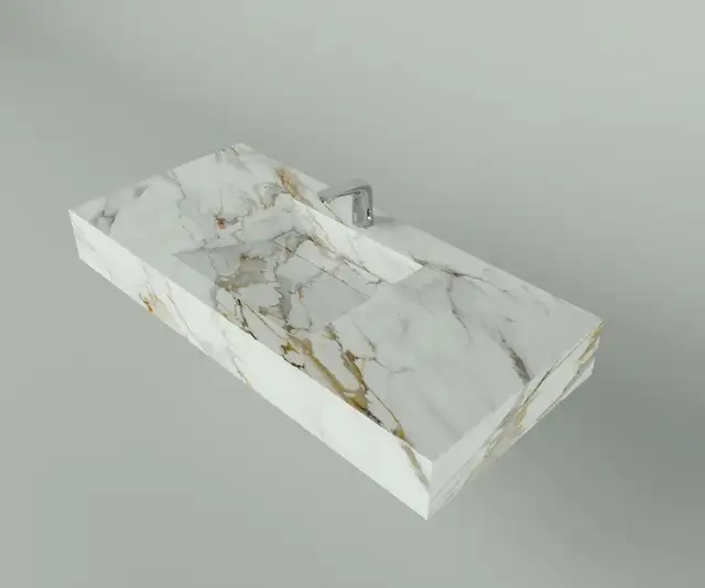 Luxury Quartz Countertop with Integrated Basin - 647-493-4330 - Photo 2