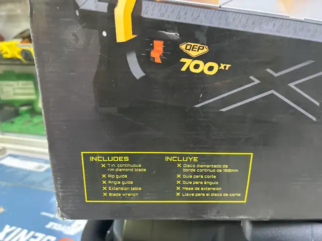 QEP 700 XT 7" Tile Wet Saw with Extension Table in Box - Photo 2