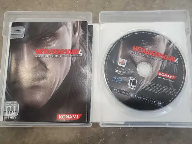 Metal Gear Solid 4 Guns Of The Patriots PS3 Game - Photo 3