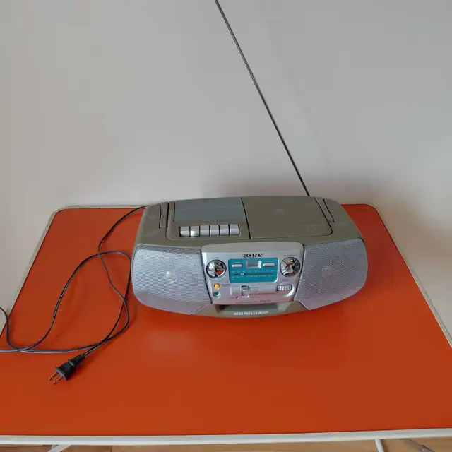 Radio Boombox Sony vintage AM FM CD Cassette - Photo 4