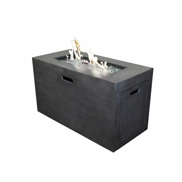 Table foyer extérieur / Table à feu / Fire Pit / Fire Table LVL - Photo 4