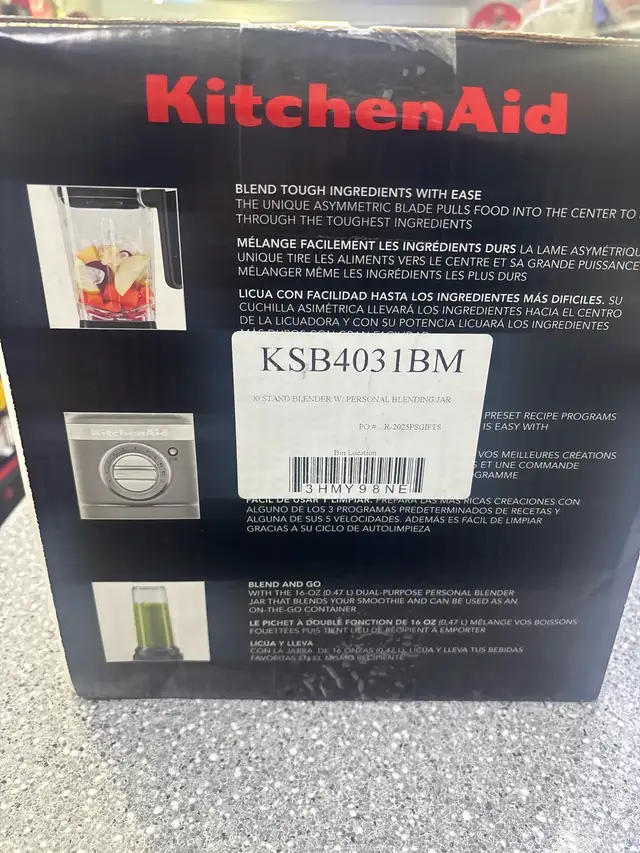 KitchenAid K400 Blender with Personal Blender Jar - Photo 3