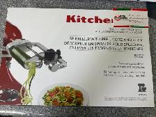Kitchenaid Spiralizer Peel/Core/Slice Mixer Attachment New