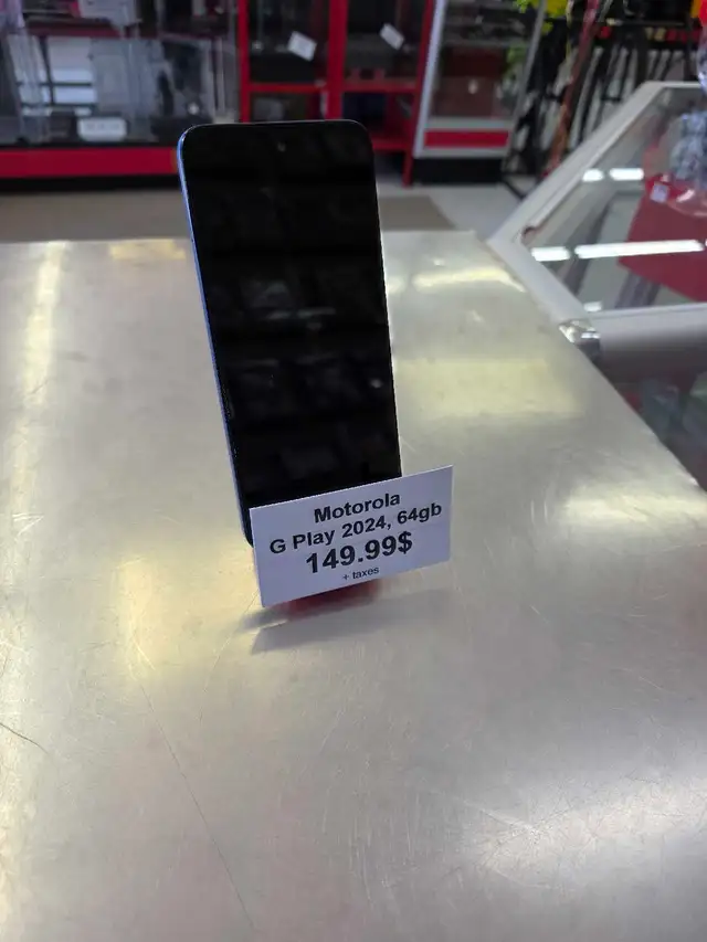 cellulaire Motorola g play 2024 6gb