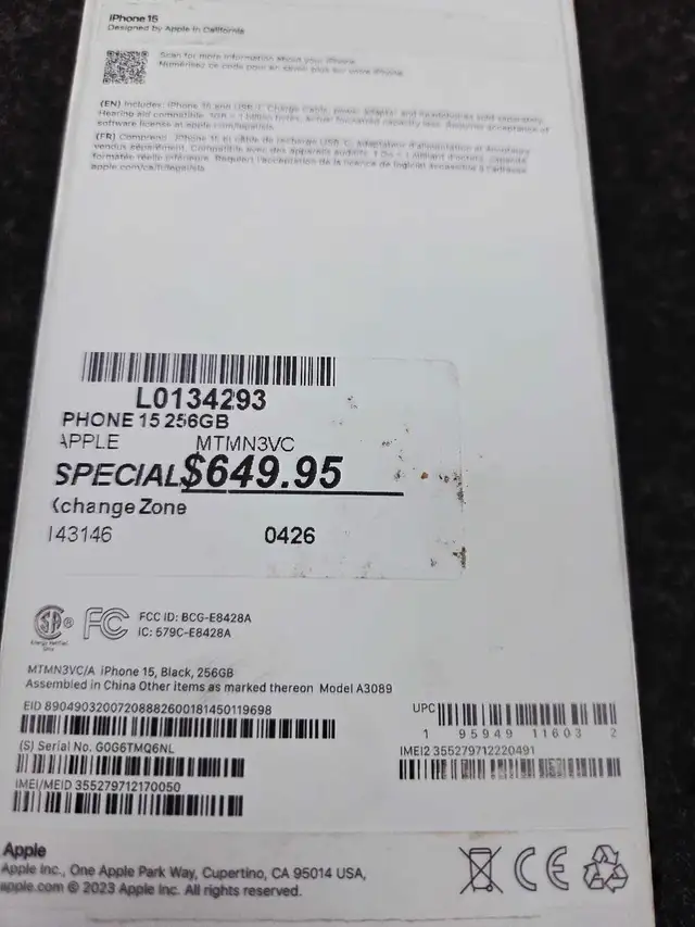 Apple iPhone 15 256GB - Photo 5