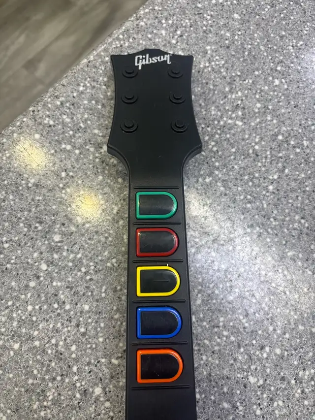 PS3 Red Octane Les Paul Wireless Controller With Dongle - Photo 4