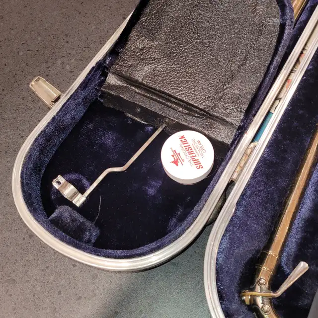 Vintage 70's Conn Director Trombone - Photo 8
