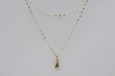 14K DOUBLE LAYER NECKLACE