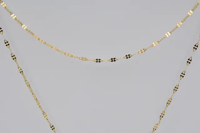 14K DOUBLE LAYER NECKLACE - Photo 3