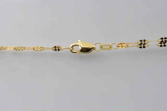 14K DOUBLE LAYER NECKLACE - Photo 4