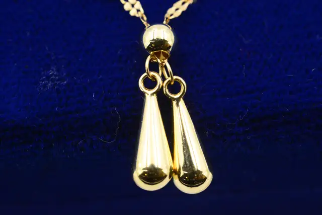 14K DOUBLE LAYER NECKLACE - Photo 5