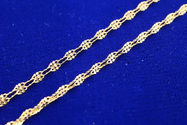 14K DOUBLE LAYER NECKLACE - Photo 7