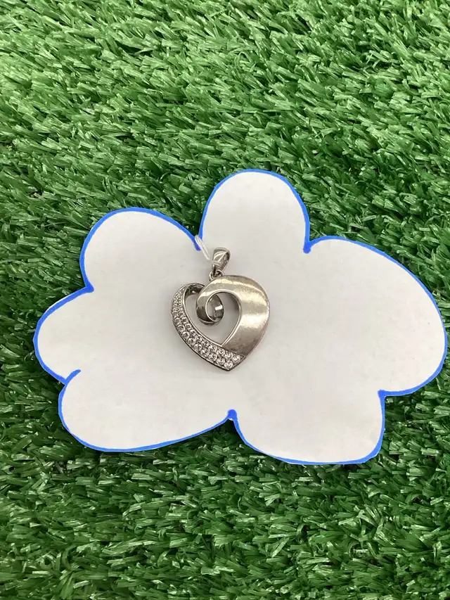 breloque de cœur en stainless