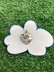 breloque de cœur en stainless